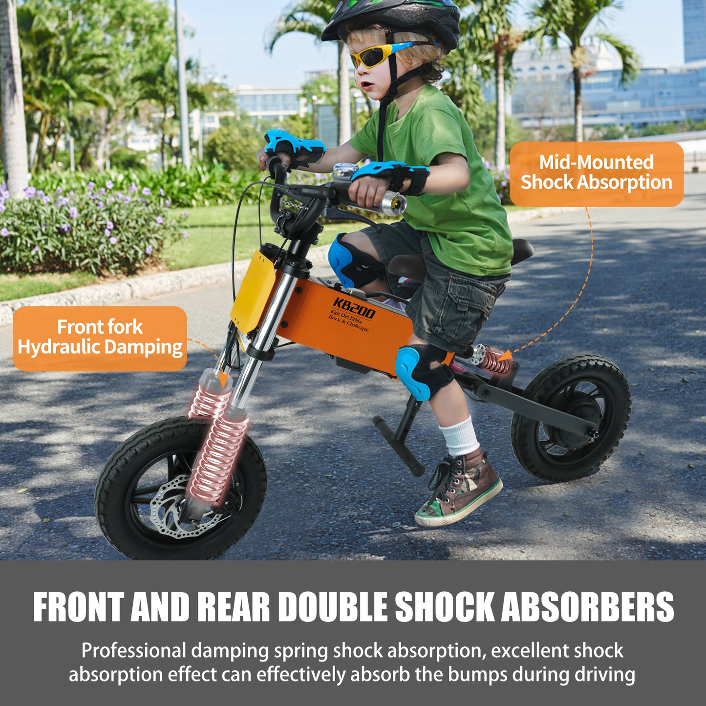 24V Kids Electric Bike with APP