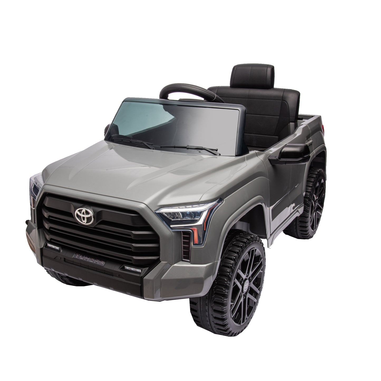 Toyota Tundra 12 V Battery Powered Ride on Cars Toys, Kids Electric Pickup Truck with Remote Control, LED Light, MP3 Player,