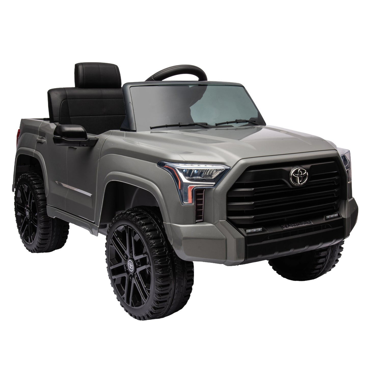 Toyota Tundra 12 V Battery Powered Ride on Cars Toys, Kids Electric Pickup Truck with Remote Control, LED Light, MP3 Player,