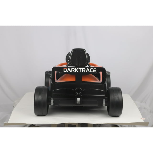 Powered Ride On Toy 12V Licensed McLaren Outdoor Race Pedal Go Kart with 2 Speeds, Bluetooth Function, Shock Absorber System, Electric Ride on Car for Ages 3-6, ASTM F963 Certified, Orange