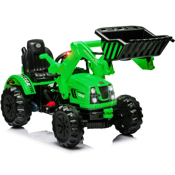 Ride on Car for Boys Girls, Battery Powered Excavator Construction Vehicles