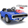 COCLUB 24V Dodge Charger 1970 2 Seater Ride On Car, Battery Powered Ride On Toys w/4-Wheel Suspension, Parent Remote Control, Engine Spray, LED Lights, Bluetooth, MP3, 24V Ride On for Ages 3+