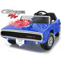 COCLUB 24V Dodge Charger 1970 2 Seater Ride On Car, Battery Powered Ride On Toys w/4-Wheel Suspension, Parent Remote Control, Engine Spray, LED Lights, Bluetooth, MP3, 24V Ride On for Ages 3+
