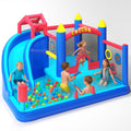 COCLUB Large Bounce House for Kids 3-6 | Inflatable Bouncy Castle with Slide, Climbing Wall, Ball Pit & Blower | Outdoor/Indoor Play (Includes Storage Bag)