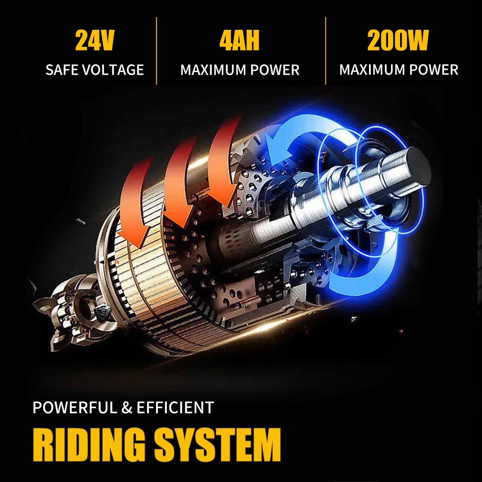 24V Kids Electric Bike with APP