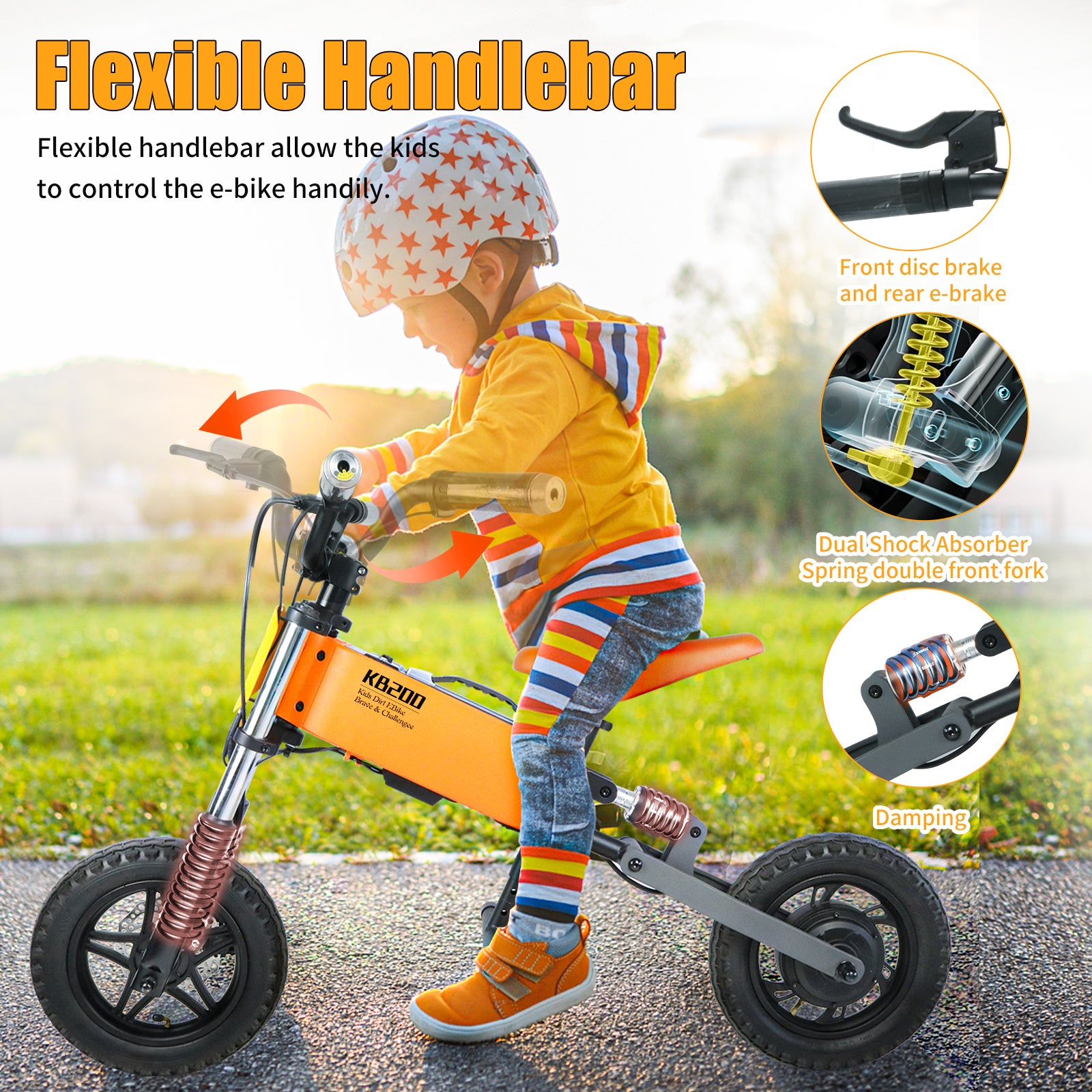 24V Kids Electric Bike with APP