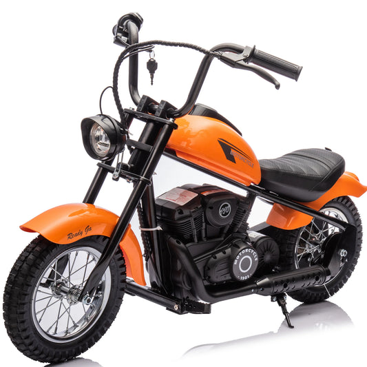 COCLUB 24v Ride on Toys for Big Kids, Mini Motorcycle, 9AH 250W Electric Dirt Bikes, 13.6 mph, Pneumatic Tire, Rear Suspension System, Motor Bike