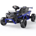 36V Electric Ride On Car for Big Kids, Battery Powered Ride on Toy with Bluetooth, Music, Rear Wheel Spring Suspension, Max 9.3 MPH, Kids Electric Vehicle for Boys Girls Ages 6+