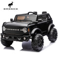 Ford Bronco Ride on Toy Car 2 Seater, 24V Powered Ride on Car with Remote Control, Electric Car for Kids Toddlers w/Bluetooth, 4 Wheelers Truck for Boys Girls Ages 3-8