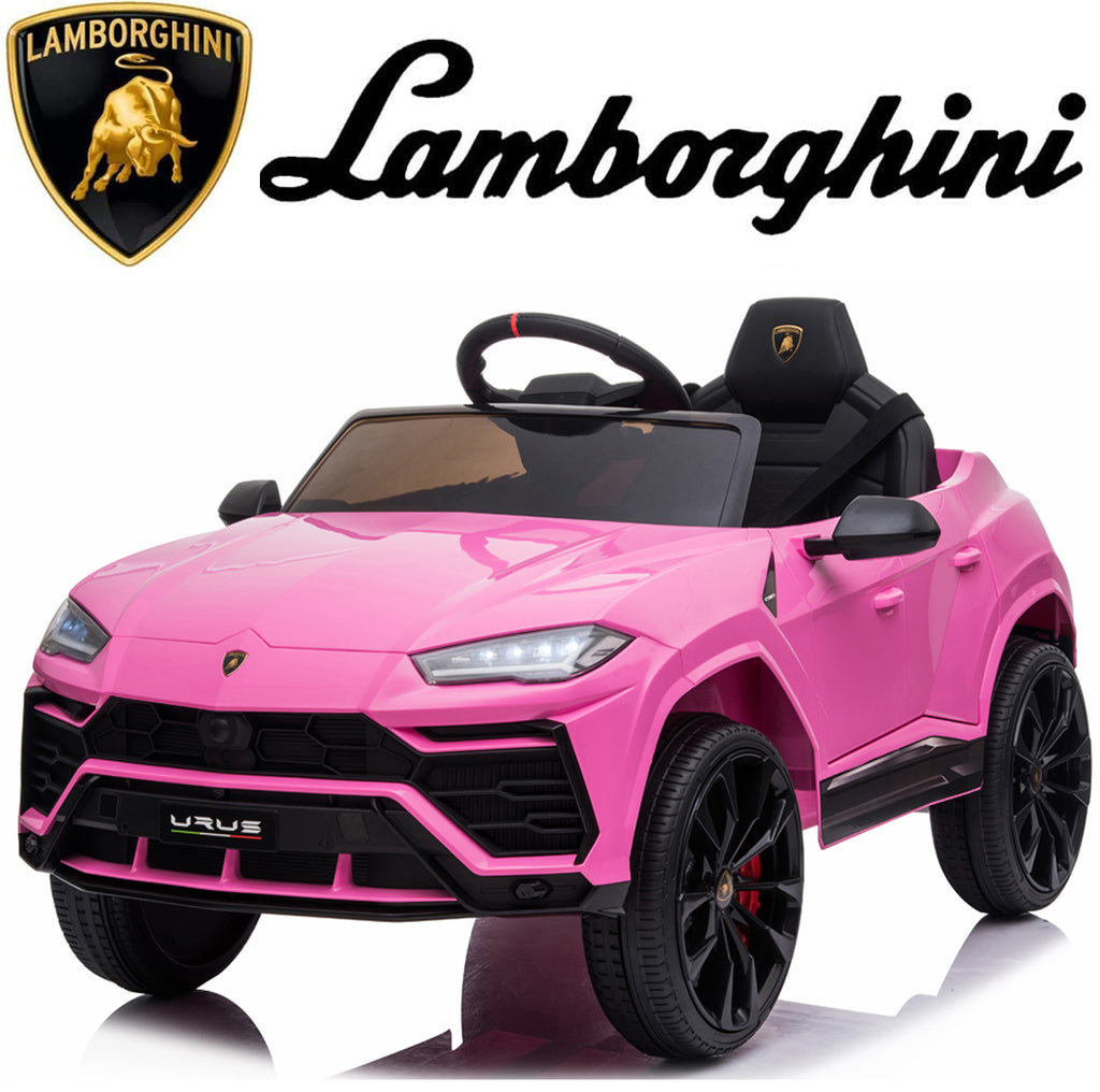 COCLUB Lamborghini 12V Ride On Car for Kids, Electric Car with Remote Control, Music Player, Led Lights, Powered Ride On Toys for 3+ Years Olds Girls Boys