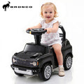 Ride On Car for Toddlers 1–3, Ford Bronco Ride On Toy with Steering Wheel, Music, Horn & Engine Sounds, Under Seat Storage, Silent Wheels, Easy Walker & Push Car for Boys & Girls, Pink