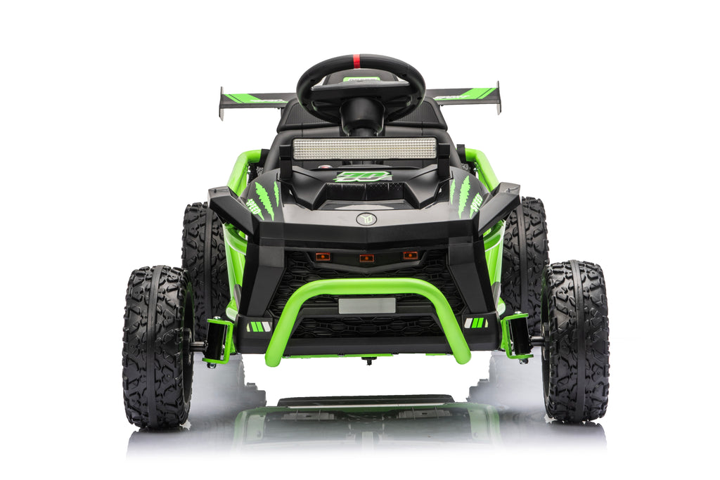 36V Electric Ride On Car for Big Kids, Battery Powered Ride on Toy with Bluetooth, Music, Rear Wheel Spring Suspension, Max 9.3 MPH, Kids Electric Vehicle for Boys Girls Ages 6+