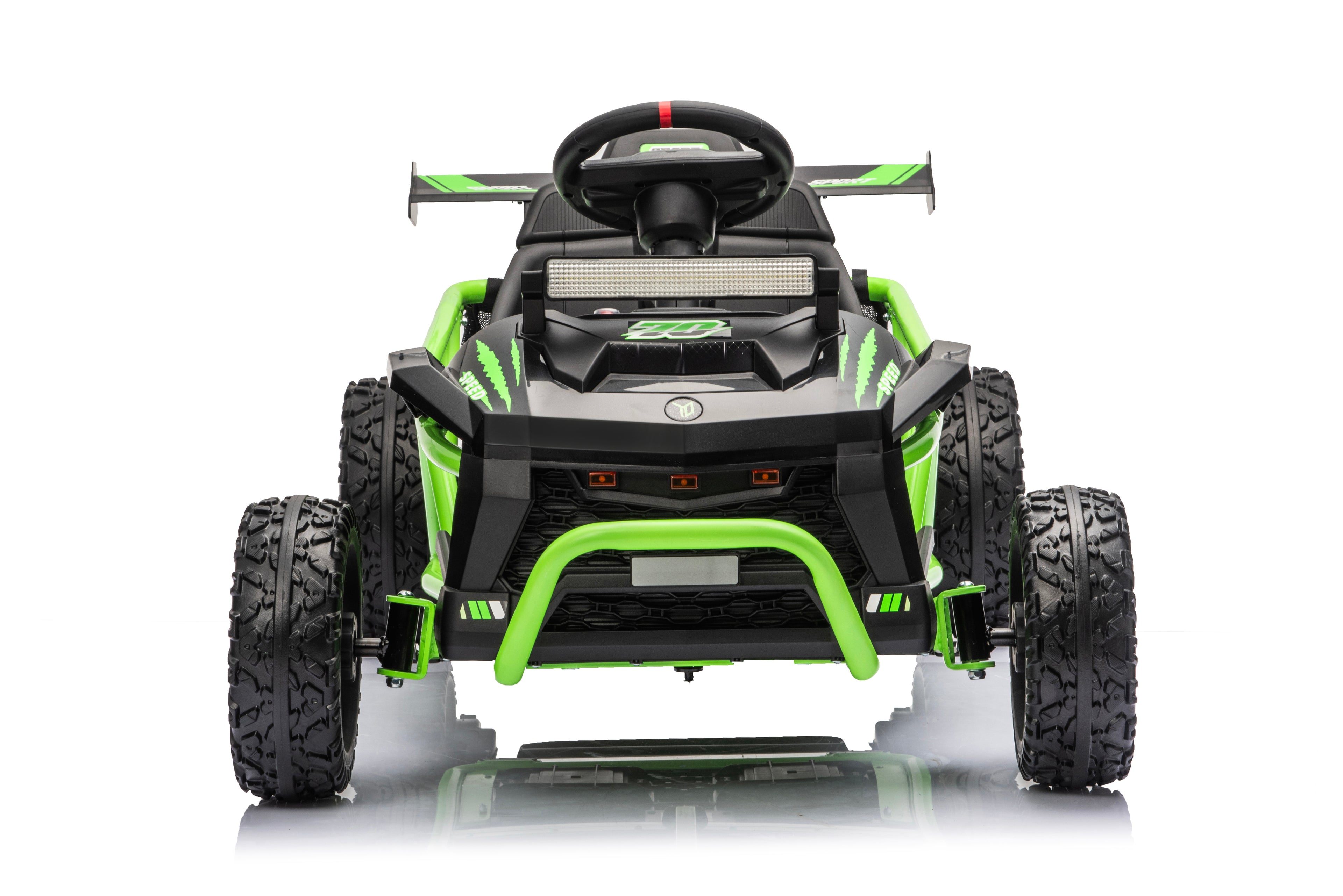 36V Electric Ride On Car for Big Kids, Battery Powered Ride on Toy with Bluetooth, Music, Rear Wheel Spring Suspension, Max 9.3 MPH, Kids Electric Vehicle for Boys Girls Ages 6+