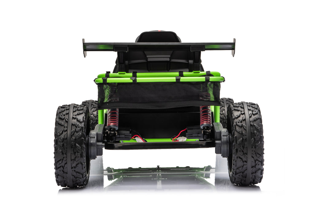 36V Electric Ride On Car for Big Kids, Battery Powered Ride on Toy with Bluetooth, Music, Rear Wheel Spring Suspension, Max 9.3 MPH, Kids Electric Vehicle for Boys Girls Ages 6+