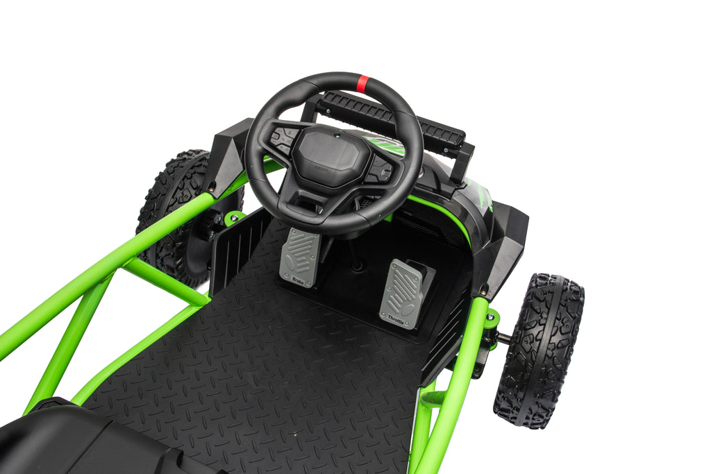 36V Electric Ride On Car for Big Kids, Battery Powered Ride on Toy with Bluetooth, Music, Rear Wheel Spring Suspension, Max 9.3 MPH, Kids Electric Vehicle for Boys Girls Ages 6+
