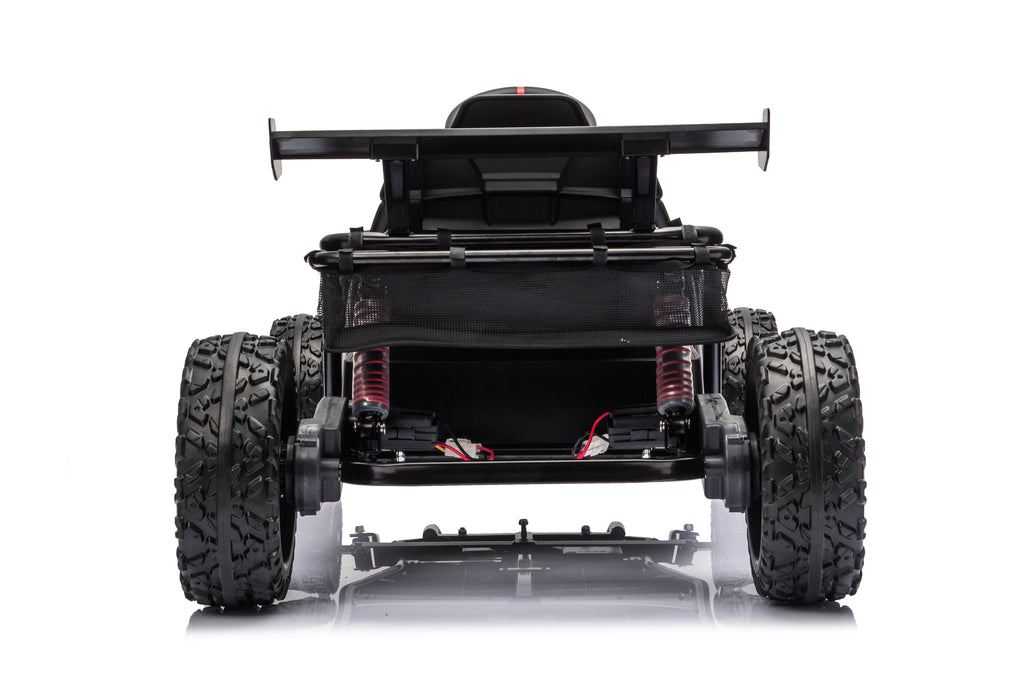 36V Electric Ride On Car for Big Kids, Battery Powered Ride on Toy with Bluetooth, Music, Rear Wheel Spring Suspension, Max 9.3 MPH, Kids Electric Vehicle for Boys Girls Ages 6+