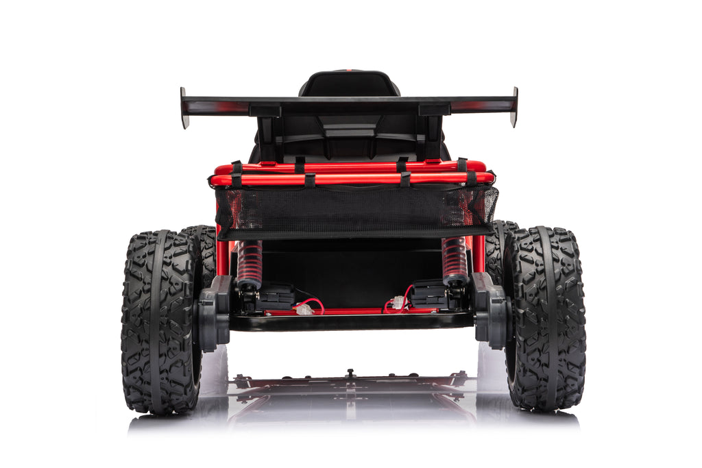 36V Electric Ride On Car for Big Kids, Battery Powered Ride on Toy with Bluetooth, Music, Rear Wheel Spring Suspension, Max 9.3 MPH, Kids Electric Vehicle for Boys Girls Ages 6+