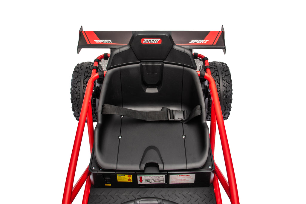 36V Electric Ride On Car for Big Kids, Battery Powered Ride on Toy with Bluetooth, Music, Rear Wheel Spring Suspension, Max 9.3 MPH, Kids Electric Vehicle for Boys Girls Ages 6+