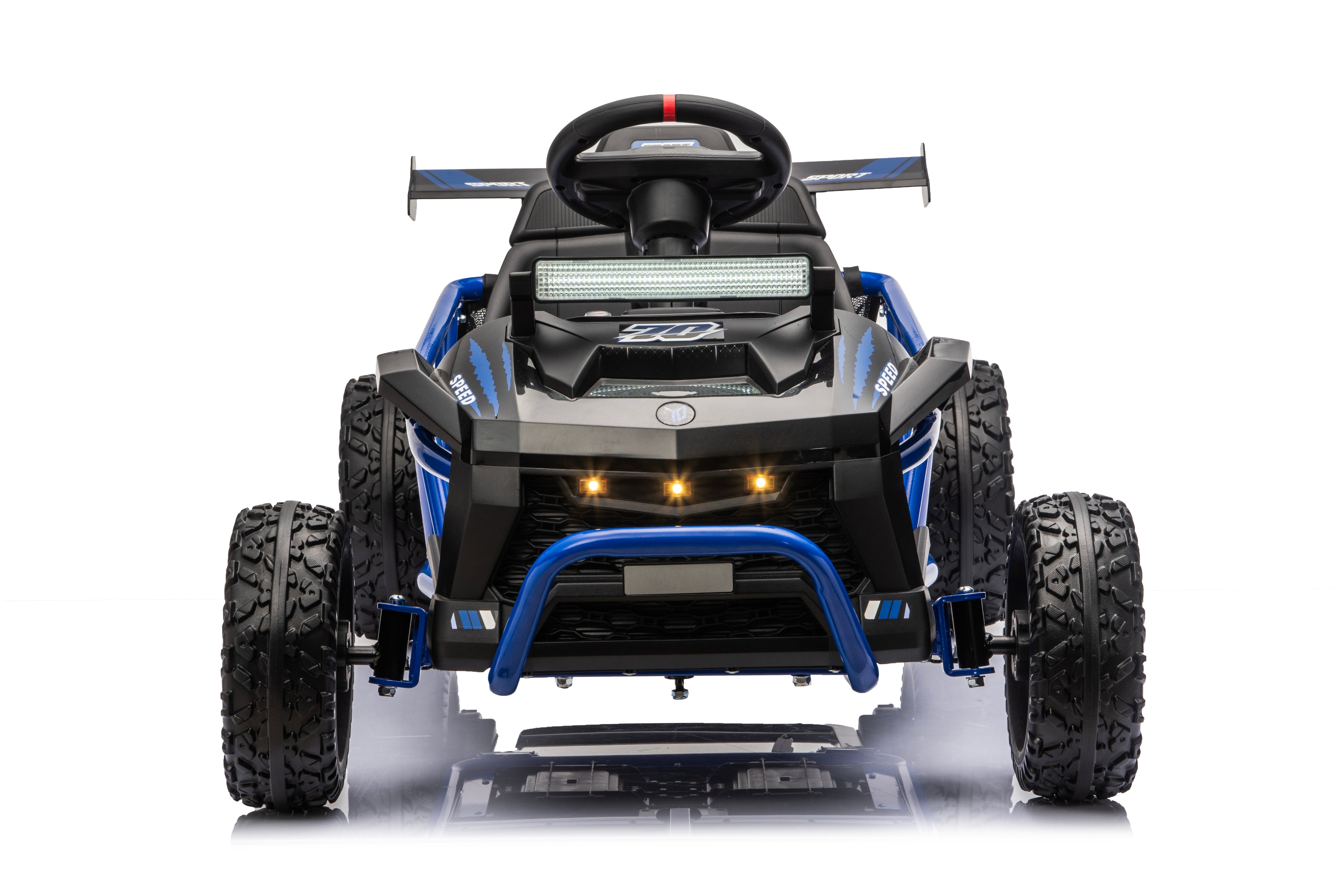 36V Electric Ride On Car for Big Kids, Battery Powered Ride on Toy with Bluetooth, Music, Rear Wheel Spring Suspension, Max 9.3 MPH, Kids Electric Vehicle for Boys Girls Ages 6+