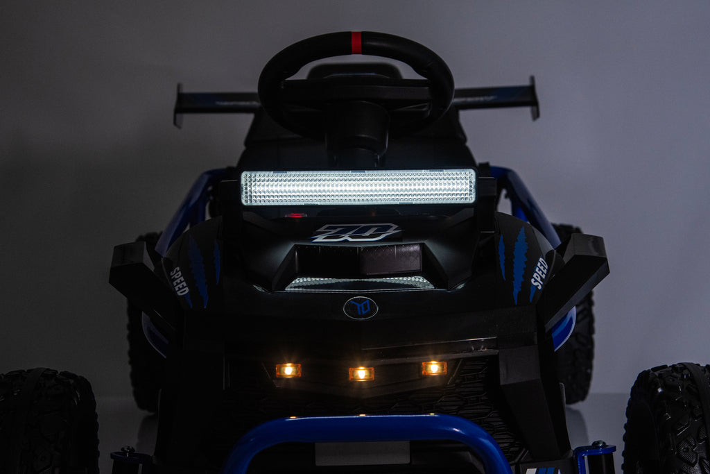 36V Electric Ride On Car for Big Kids, Battery Powered Ride on Toy with Bluetooth, Music, Rear Wheel Spring Suspension, Max 9.3 MPH, Kids Electric Vehicle for Boys Girls Ages 6+
