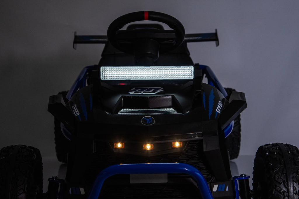 36V Electric Ride On Car for Big Kids, Battery Powered Ride on Toy with Bluetooth, Music, Rear Wheel Spring Suspension, Max 9.3 MPH, Kids Electric Vehicle for Boys Girls Ages 6+