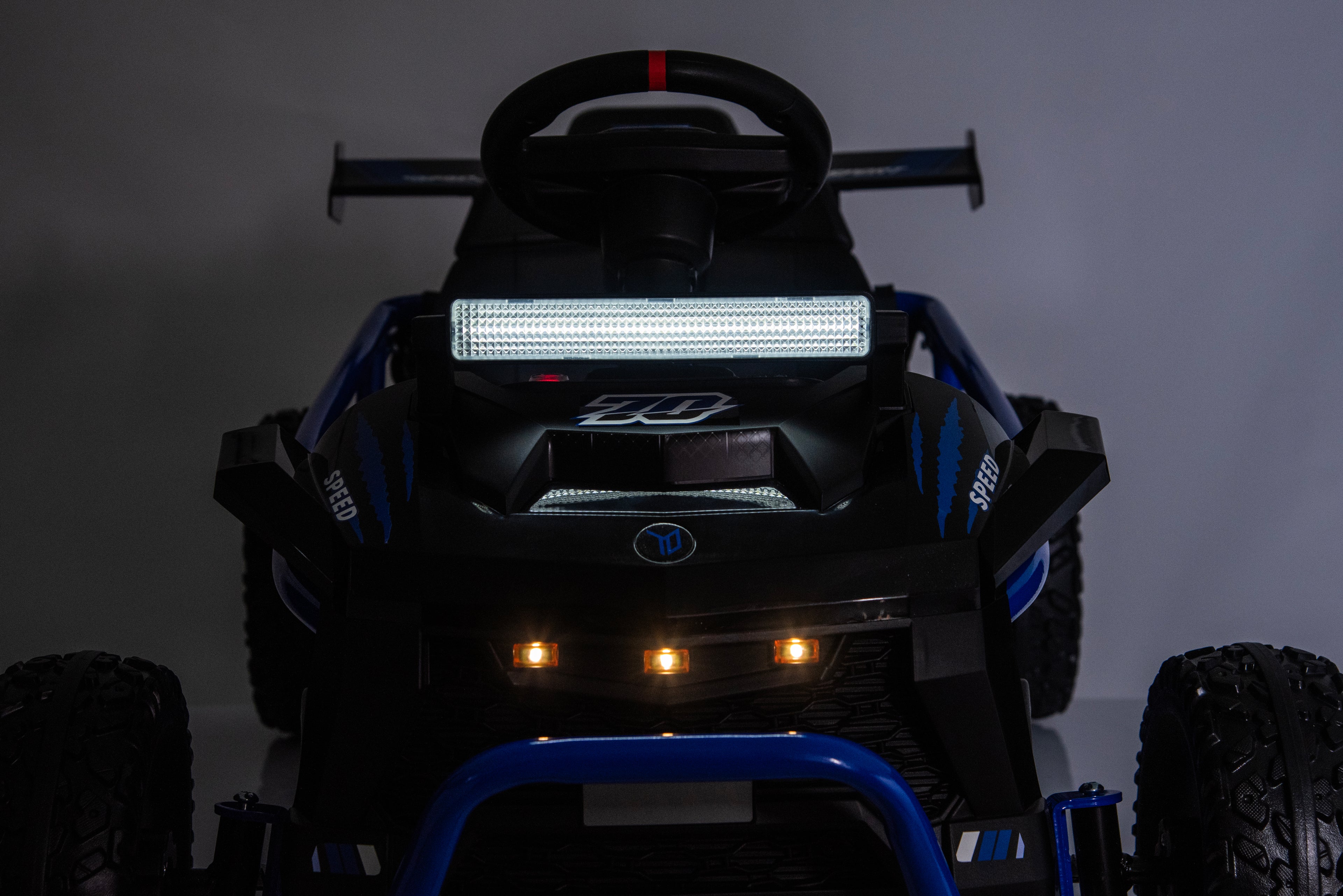 36V Electric Ride On Car for Big Kids, Battery Powered Ride on Toy with Bluetooth, Music, Rear Wheel Spring Suspension, Max 9.3 MPH, Kids Electric Vehicle for Boys Girls Ages 6+