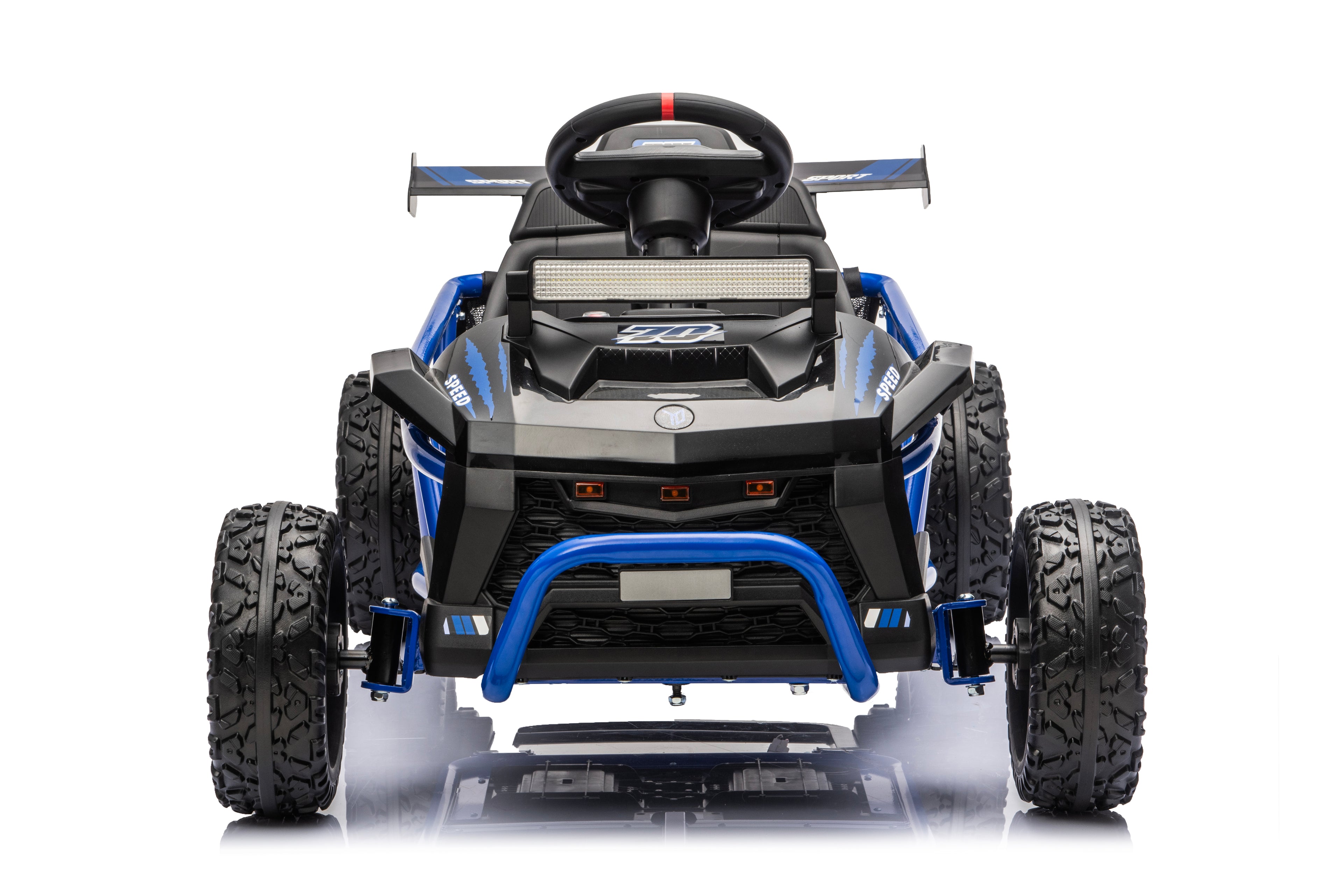 36V Electric Ride On Car for Big Kids, Battery Powered Ride on Toy with Bluetooth, Music, Rear Wheel Spring Suspension, Max 9.3 MPH, Kids Electric Vehicle for Boys Girls Ages 6+