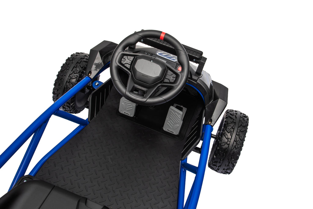 36V Electric Ride On Car for Big Kids, Battery Powered Ride on Toy with Bluetooth, Music, Rear Wheel Spring Suspension, Max 9.3 MPH, Kids Electric Vehicle for Boys Girls Ages 6+