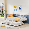 UHOMEPRO Twin Daybed with Trundle Included